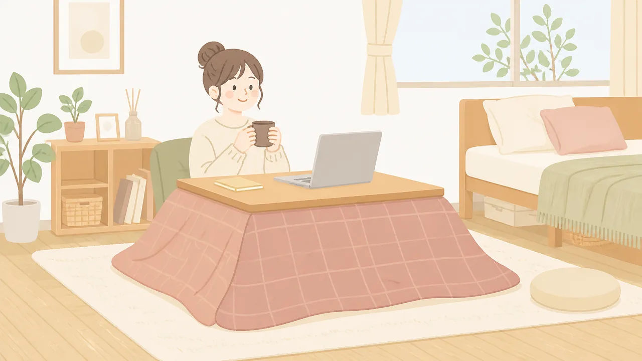 山善の一人用こたつの口コミは?暖かさや電気代を調査