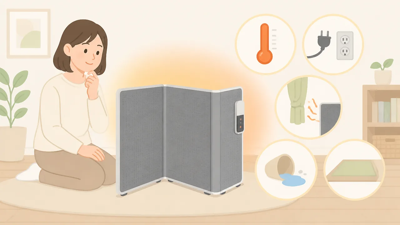 TOKAIZ パネルヒーターの口コミは?暖かさや使い勝手を詳しく紹介